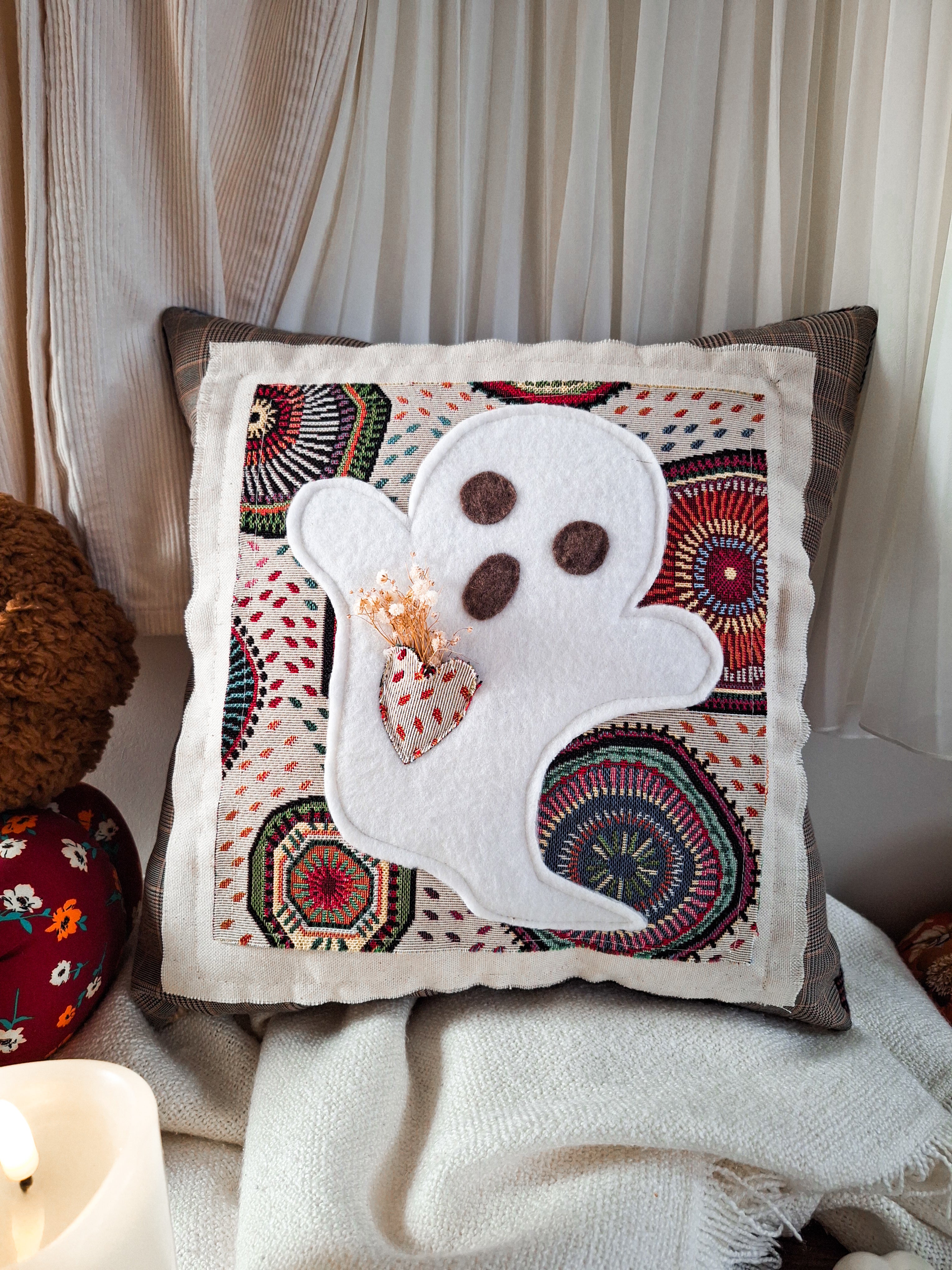 Coussin Fantome Automne 👻