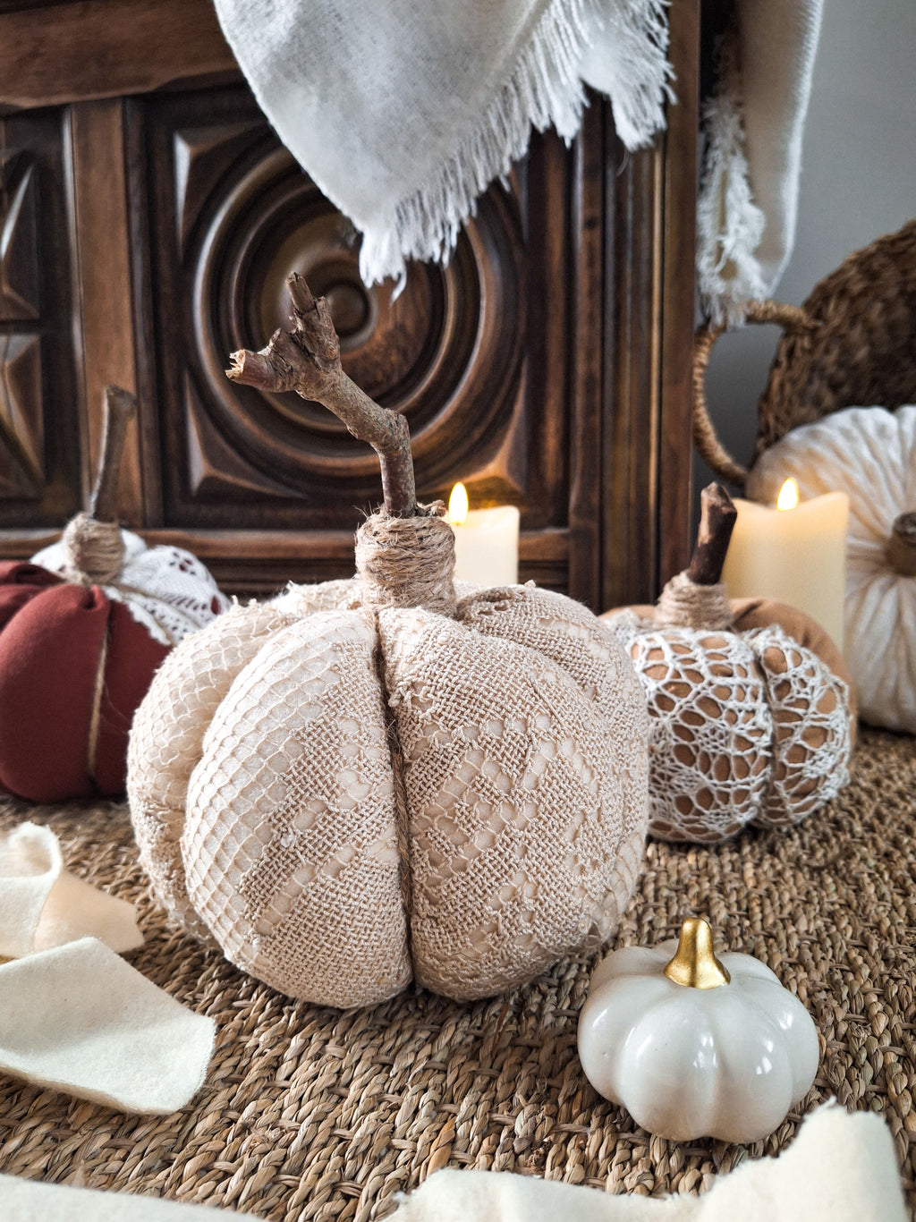 Coussin Citrouille 🎃 Décoratif