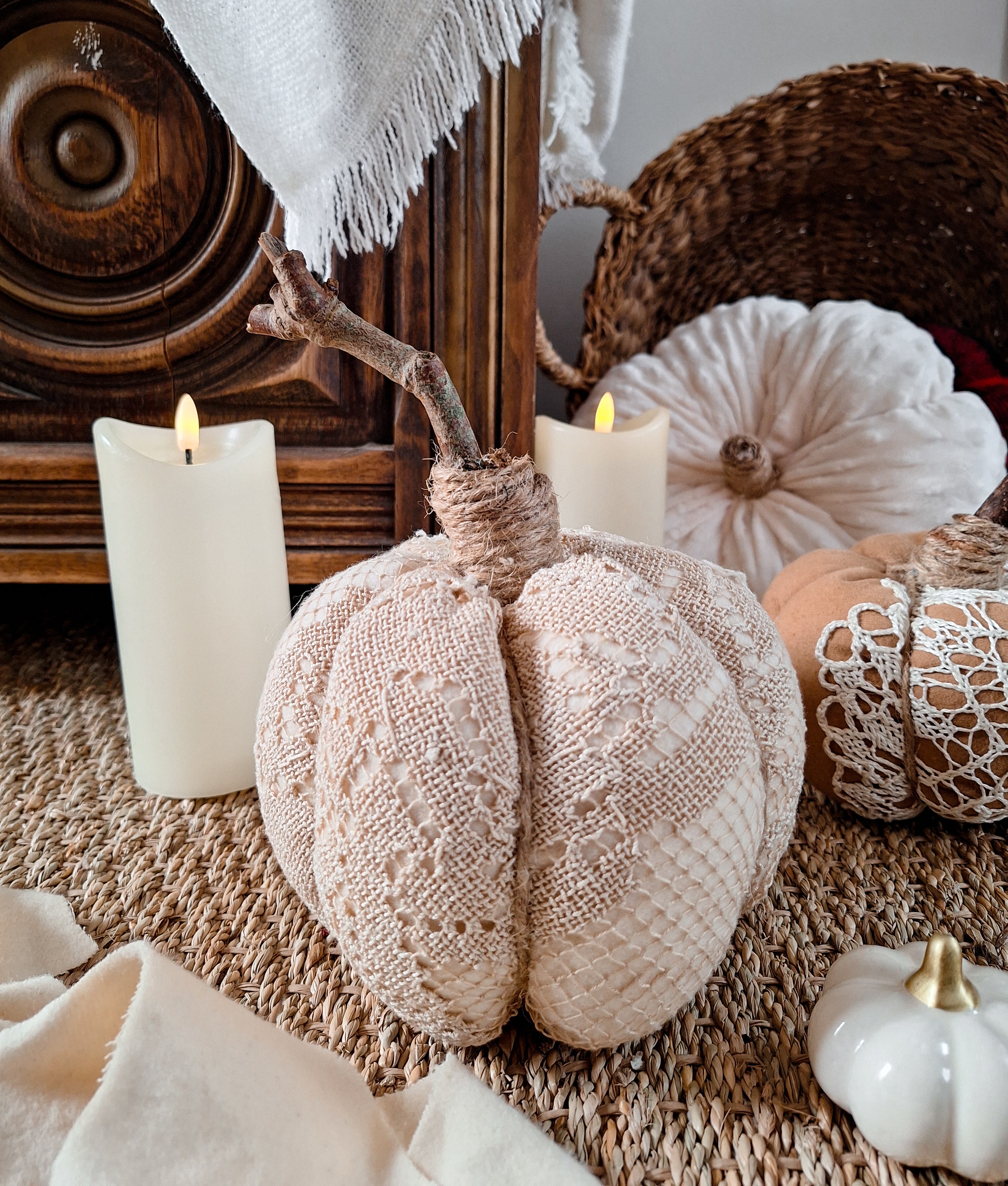Coussin Citrouille 🎃 Décoratif