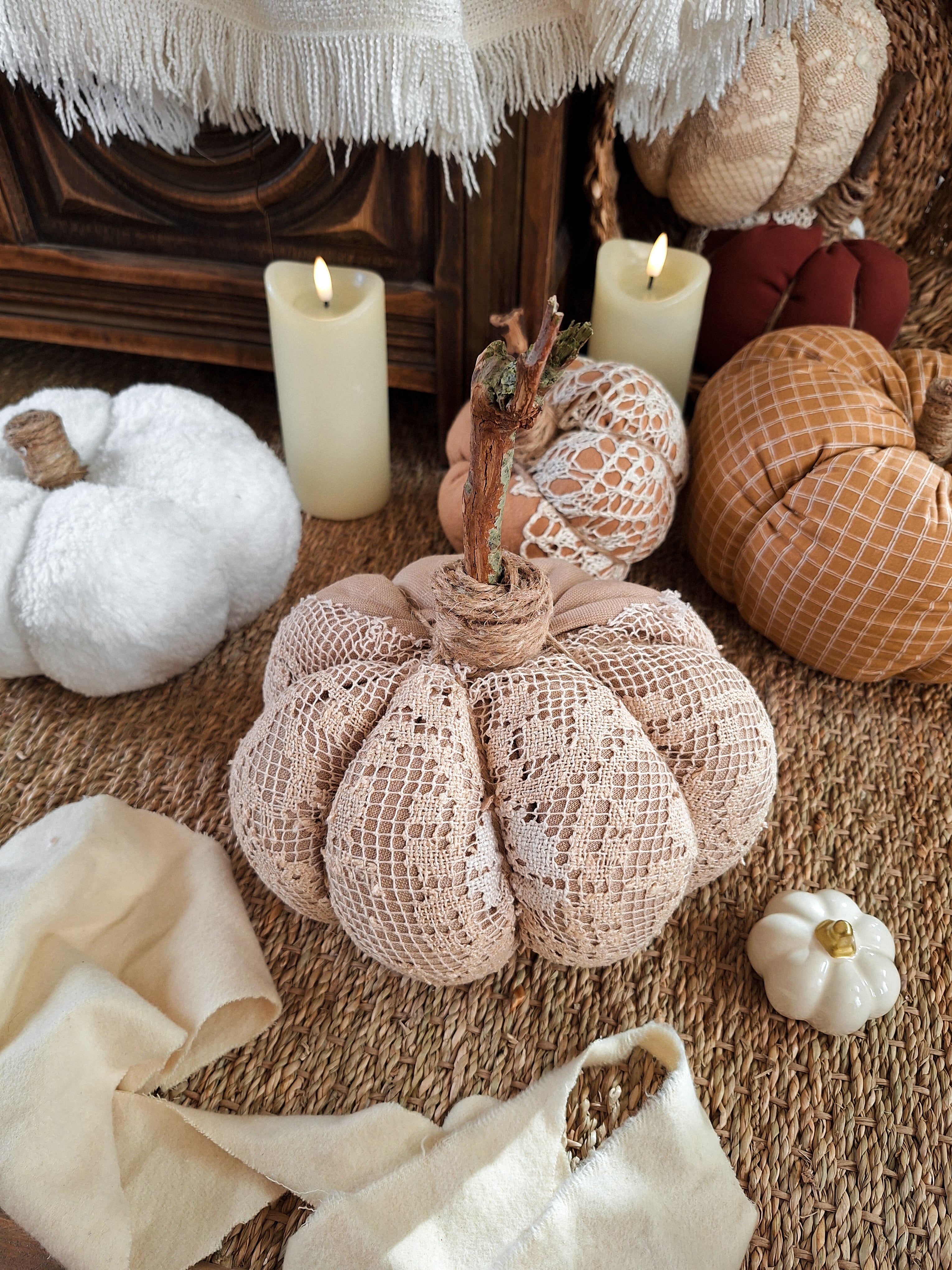 Coussin Citrouille Décoratif 🎃