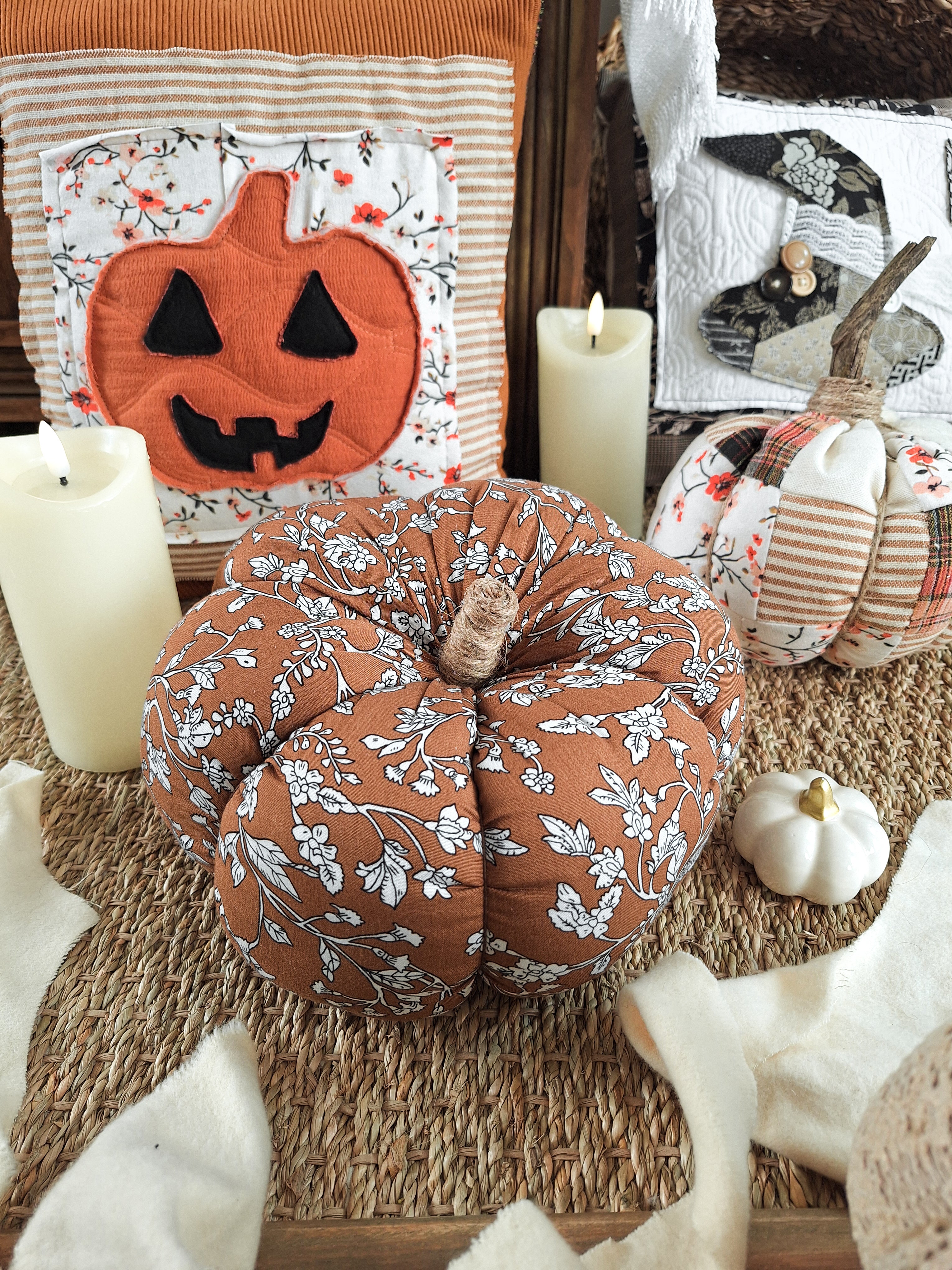 Coussin Citrouille 🎃