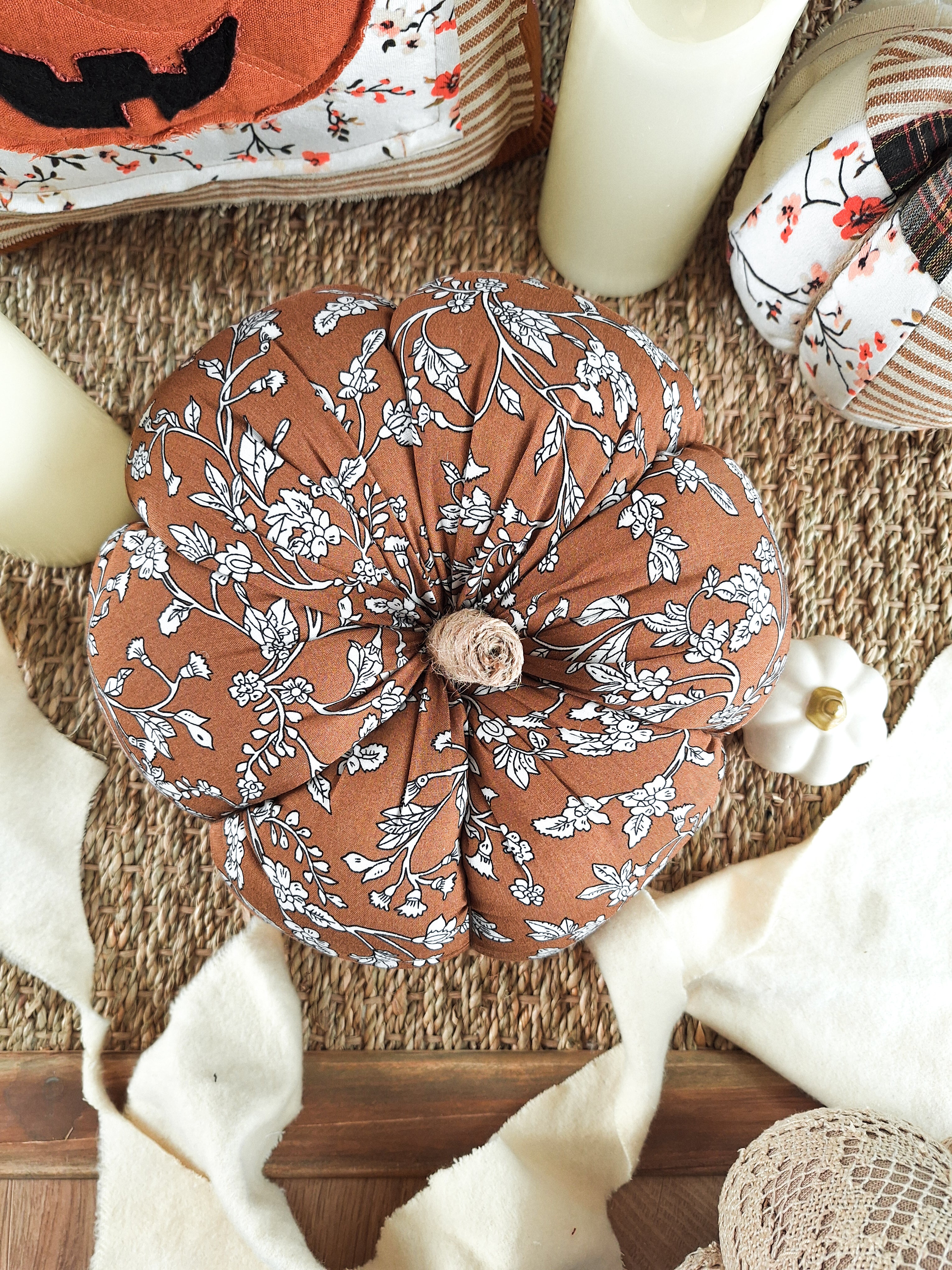 Coussin Citrouille 🎃