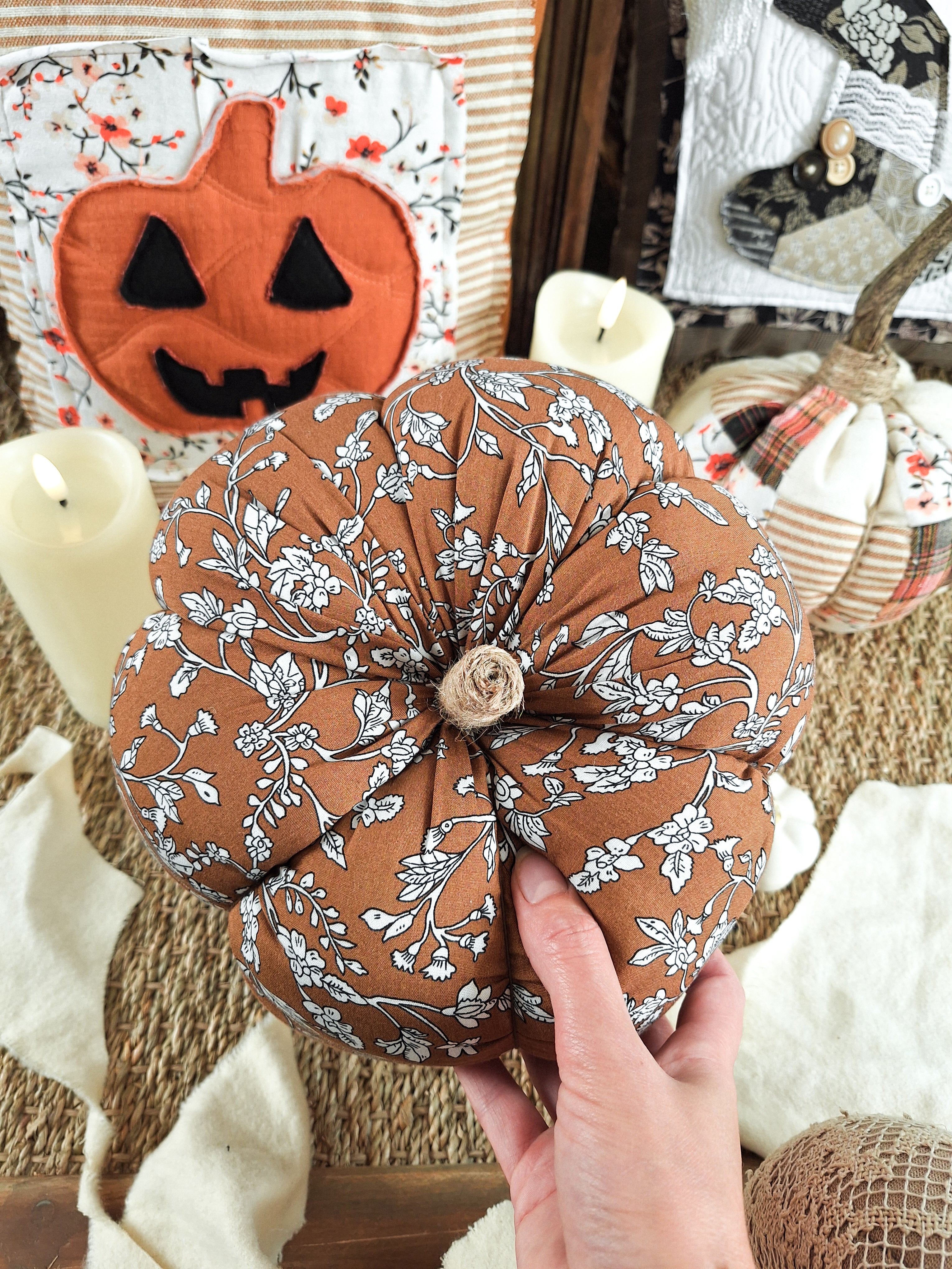 Coussin Citrouille 🎃