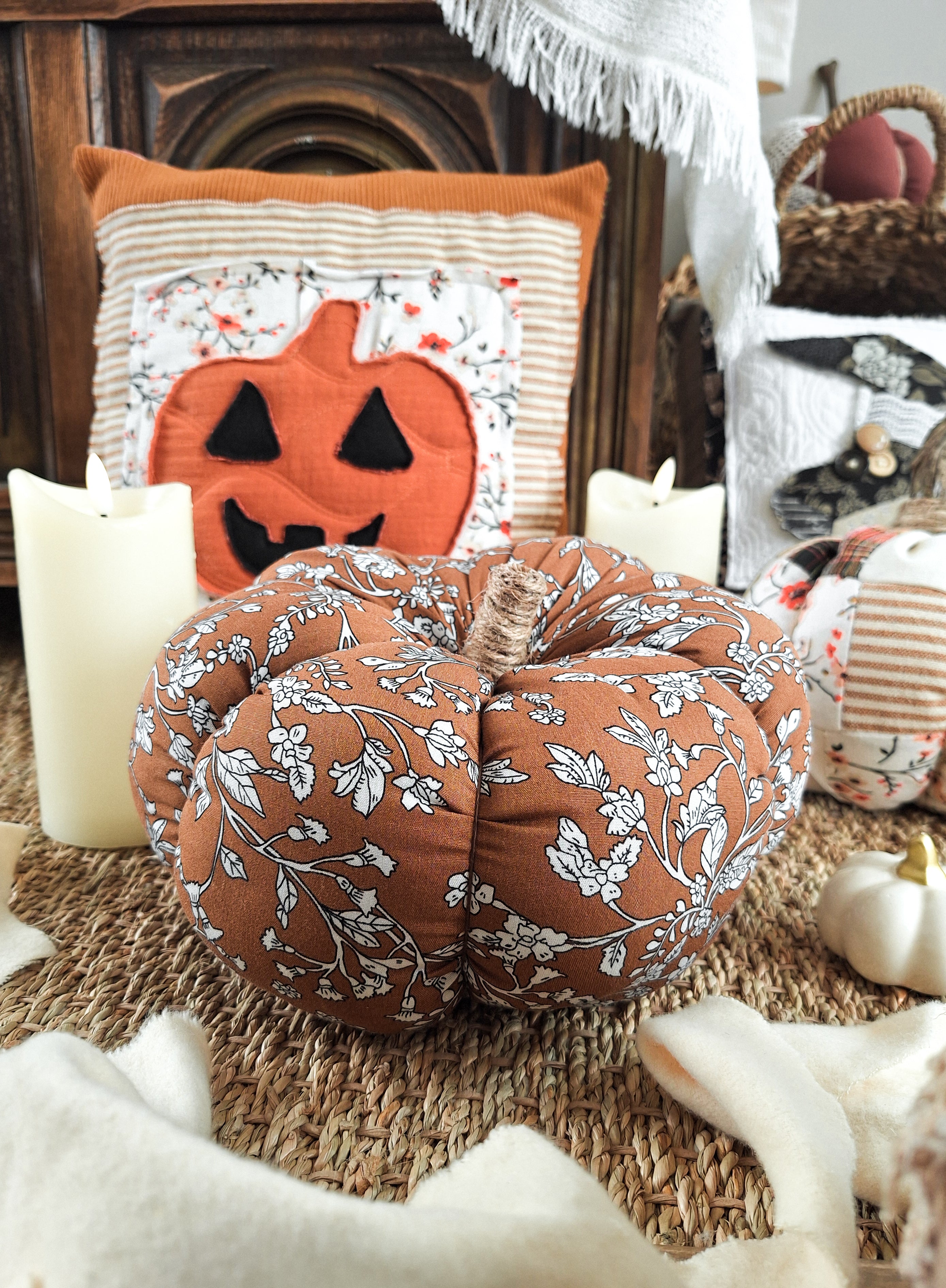 Coussin Citrouille 🎃