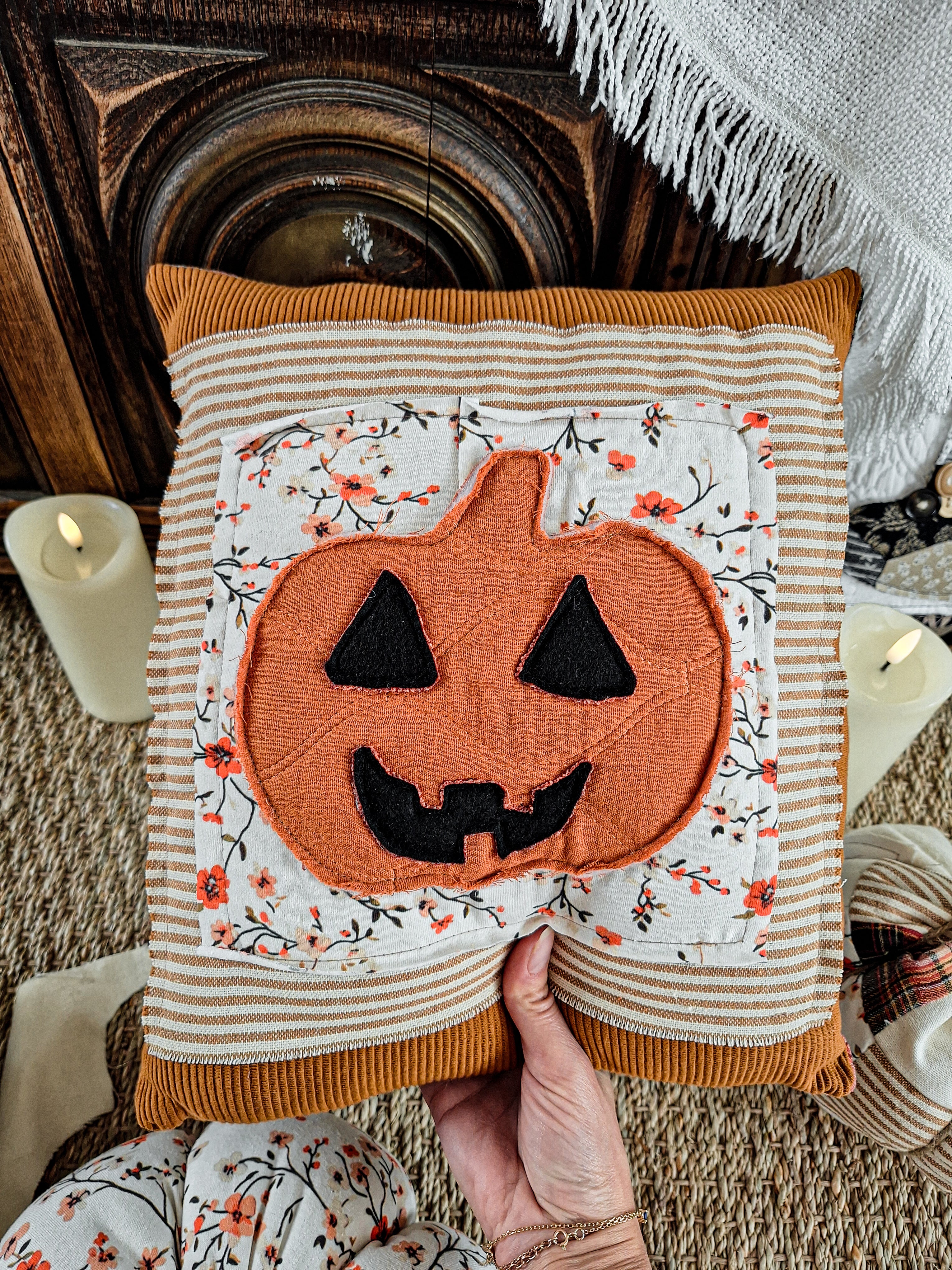 Coussin Citrouille Cosy 🎃