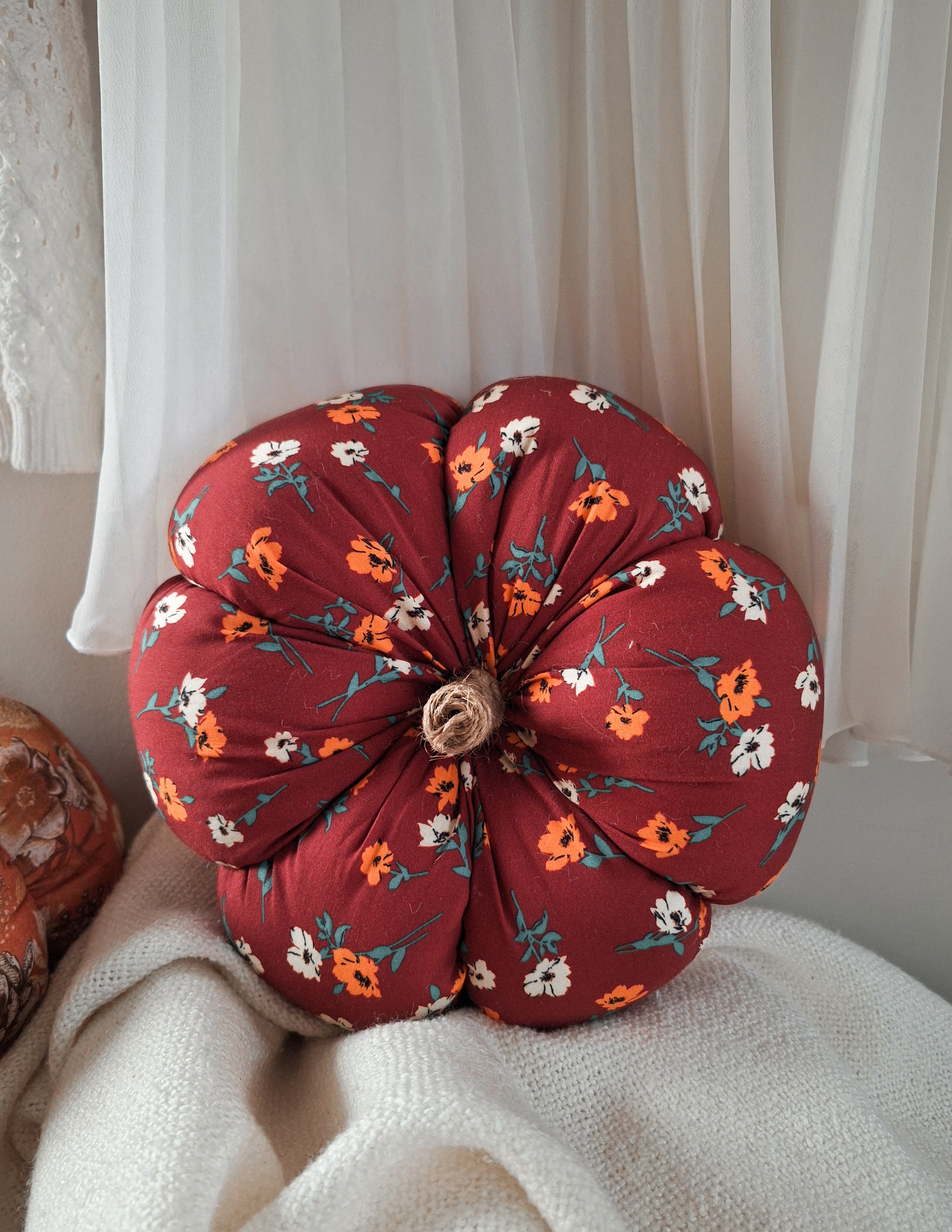 Coussin Citrouille 🎃