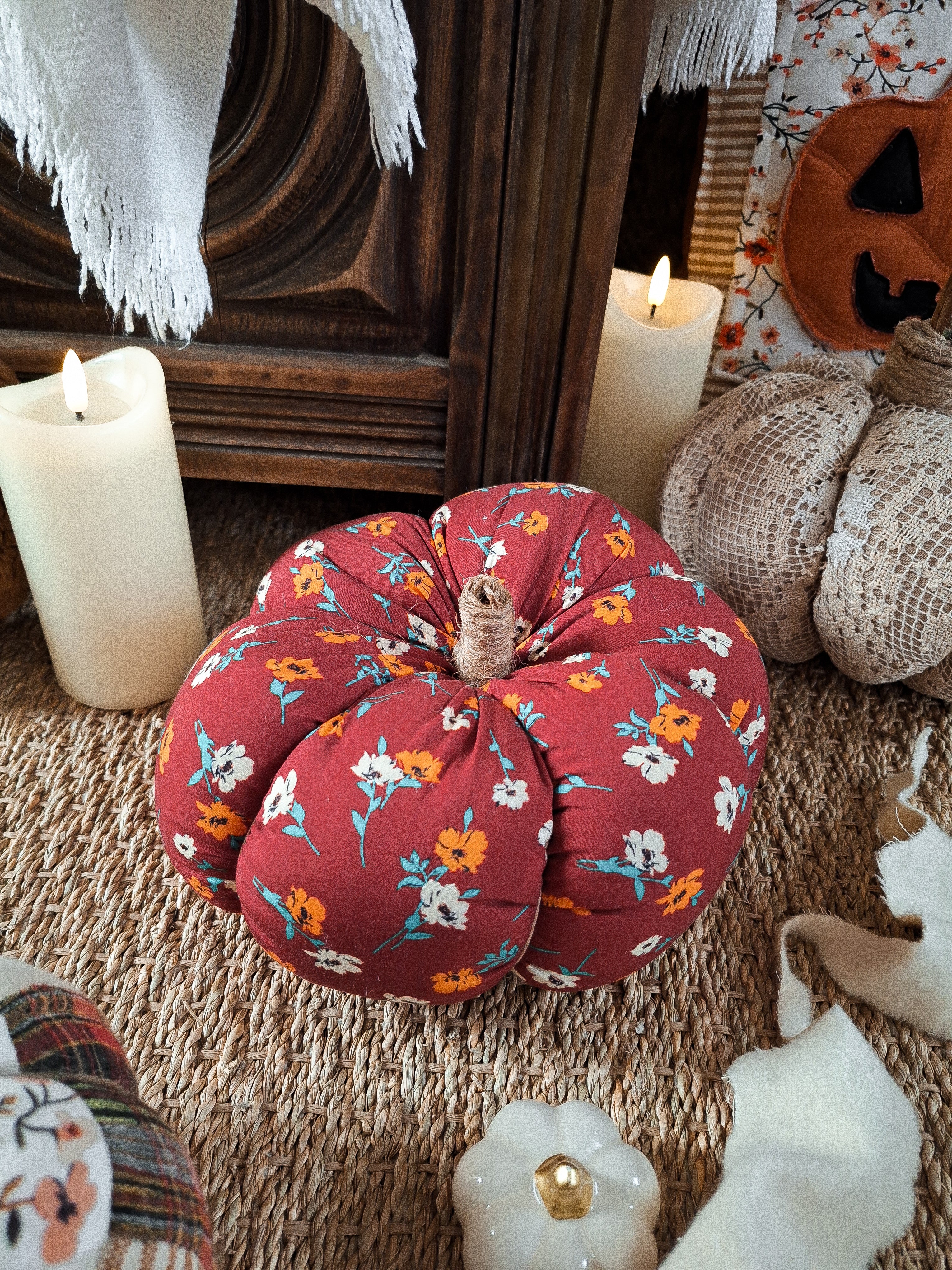 Coussin Citrouille 🎃