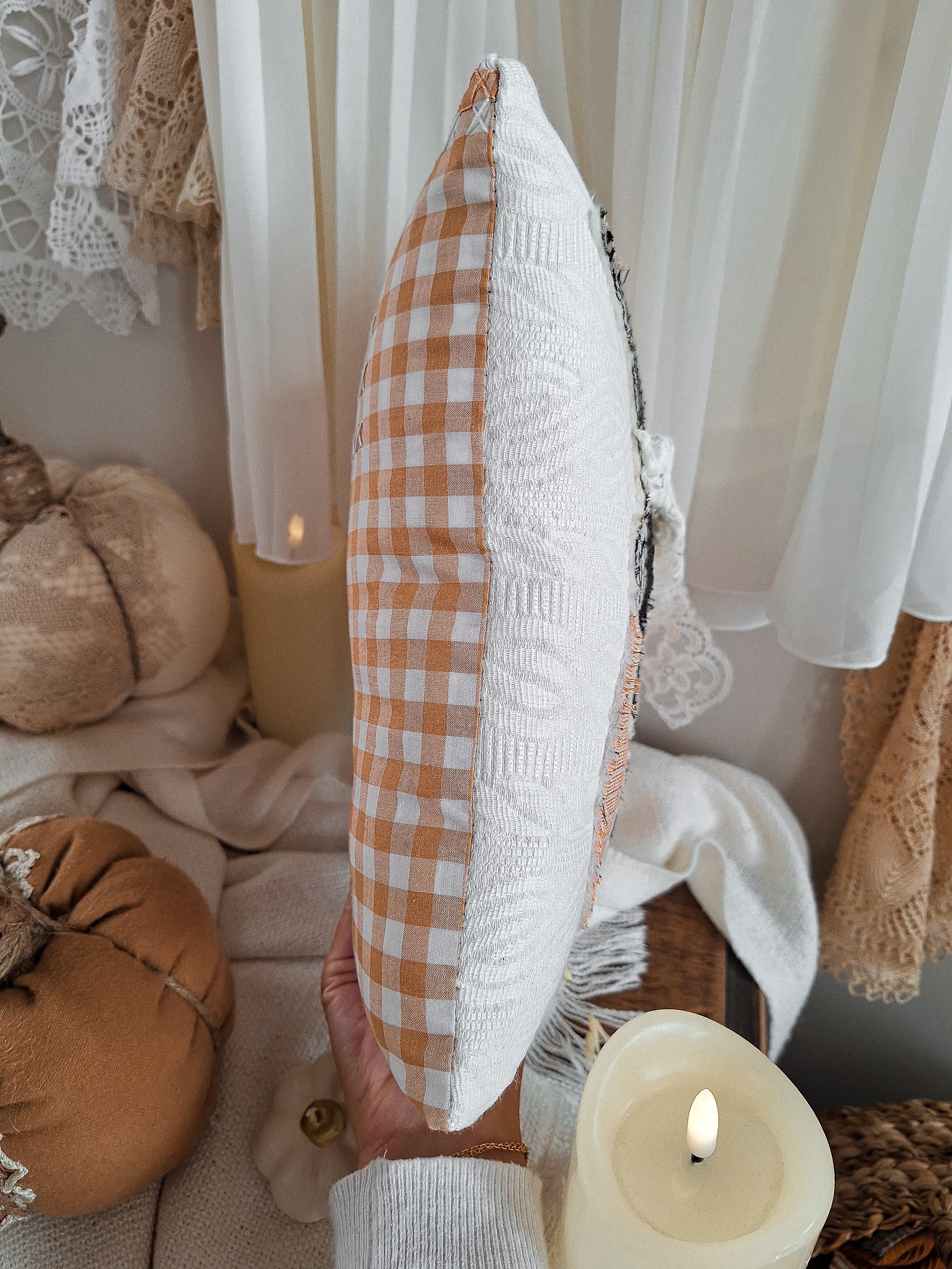 Coussin Décoratif Citrouille 🎃 (Moyen)