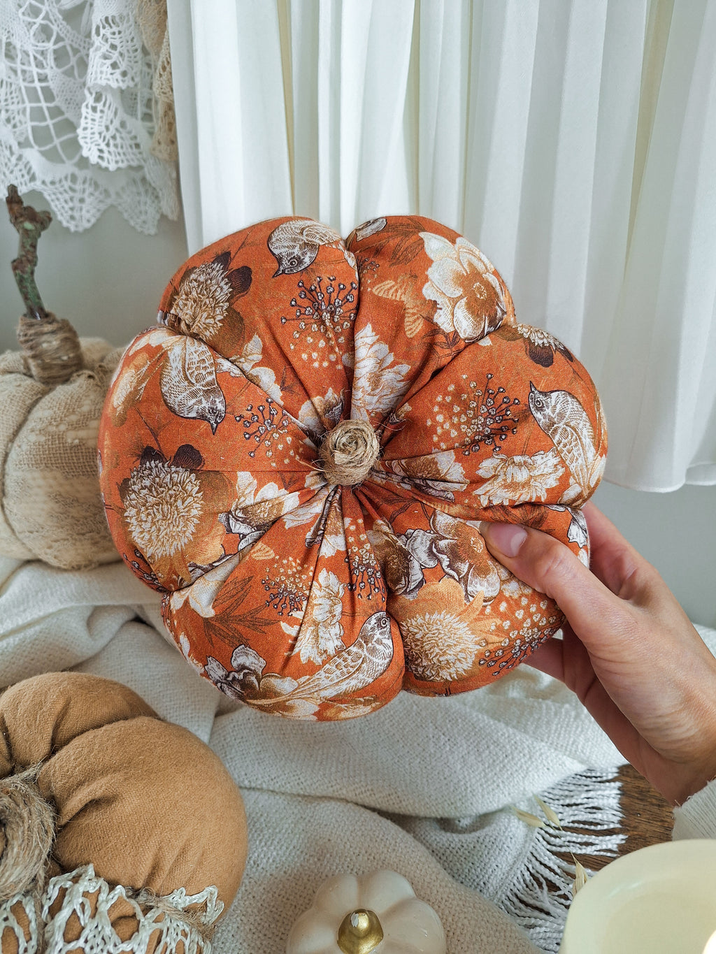 Coussin Citrouille 🎃