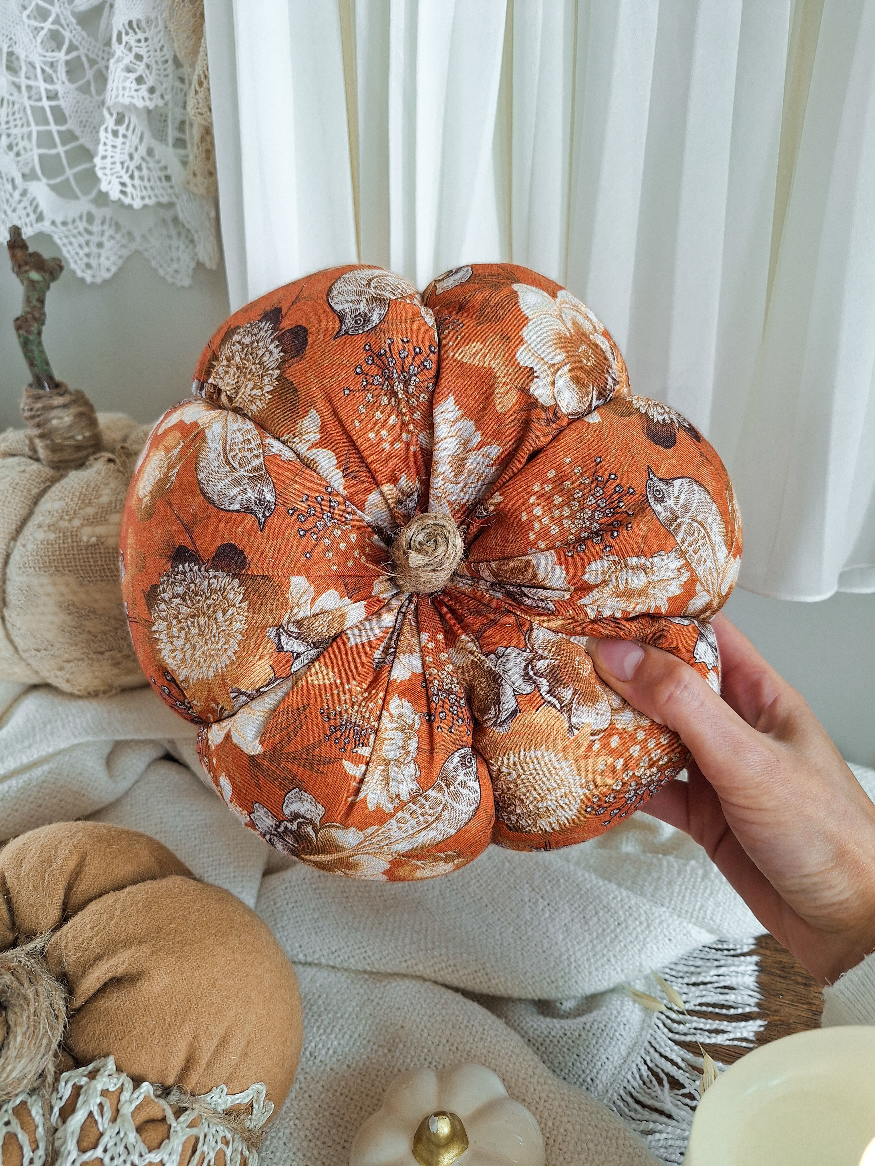 Coussin Citrouille 🎃