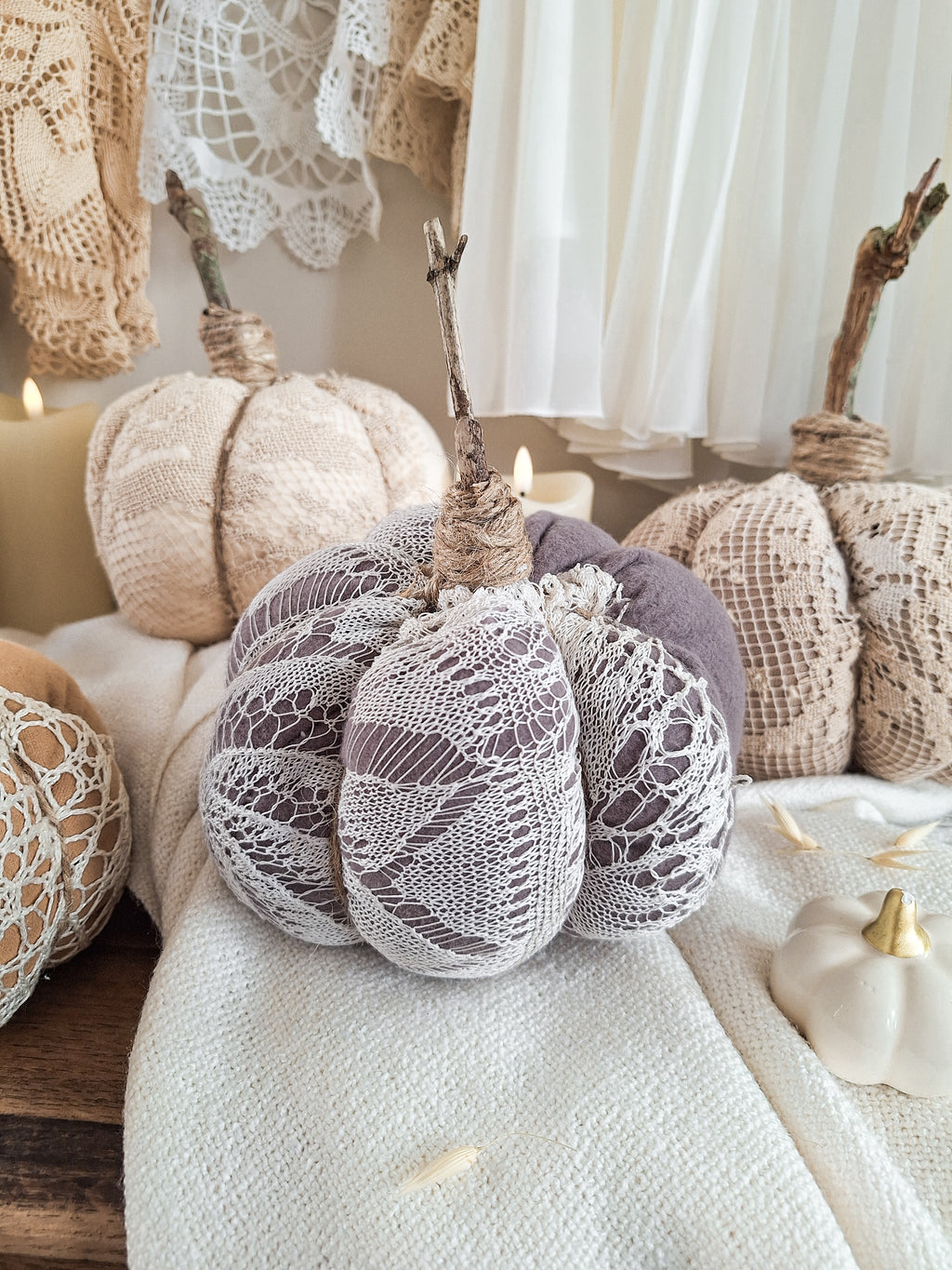 Coussin Citrouille Décoratif