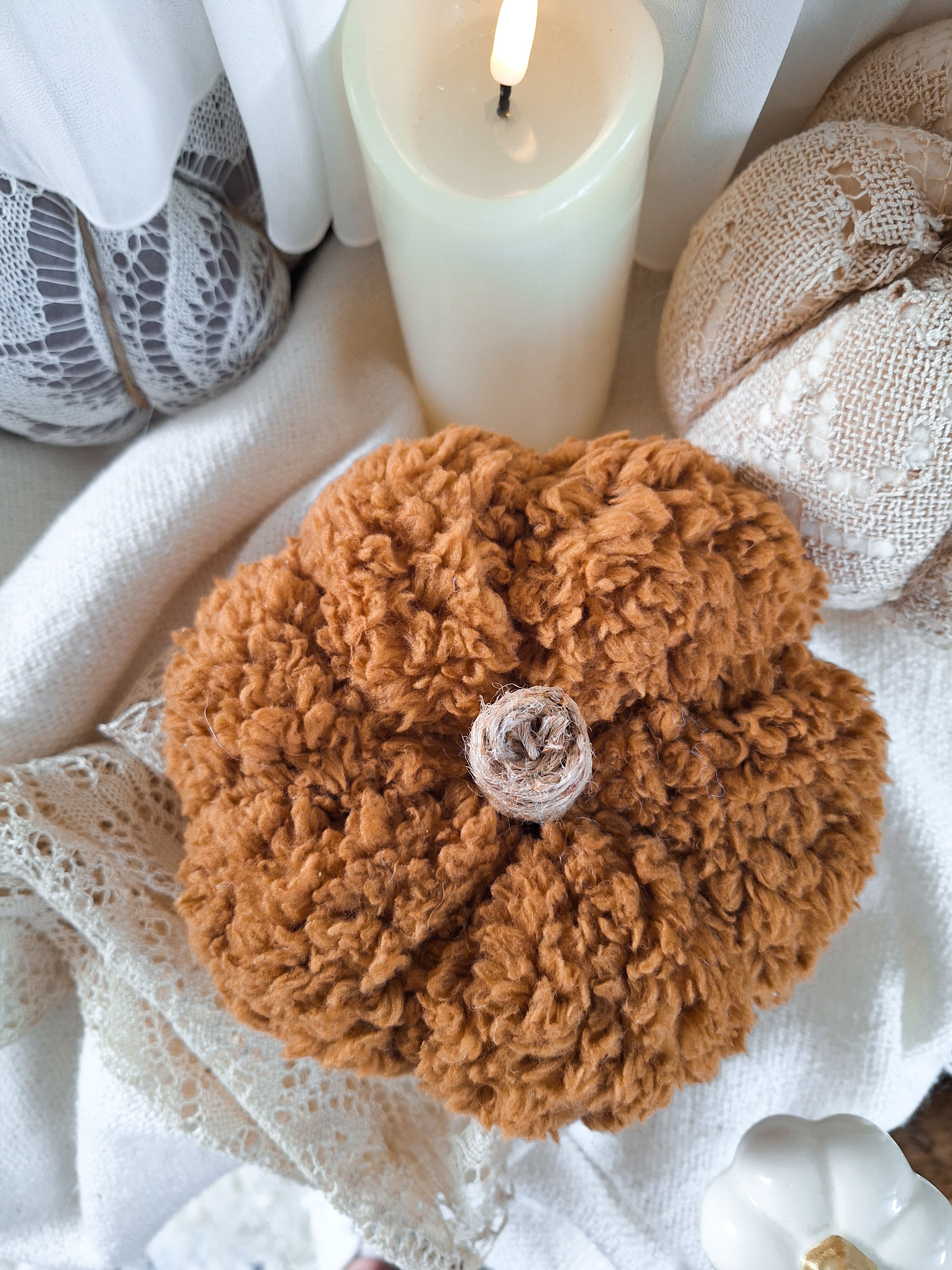 Petit Coussin Citrouille 🎃