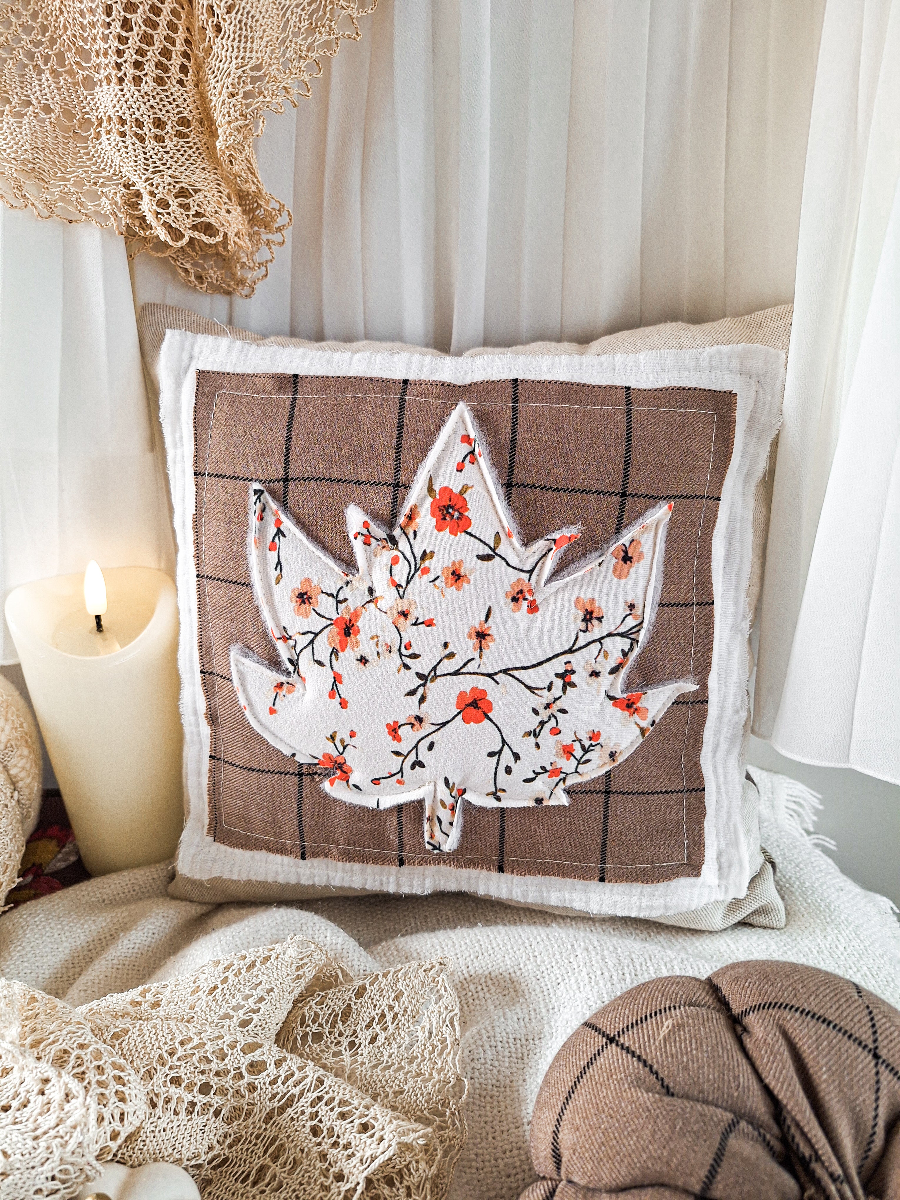 Coussin Feuille d'Automne 🍂