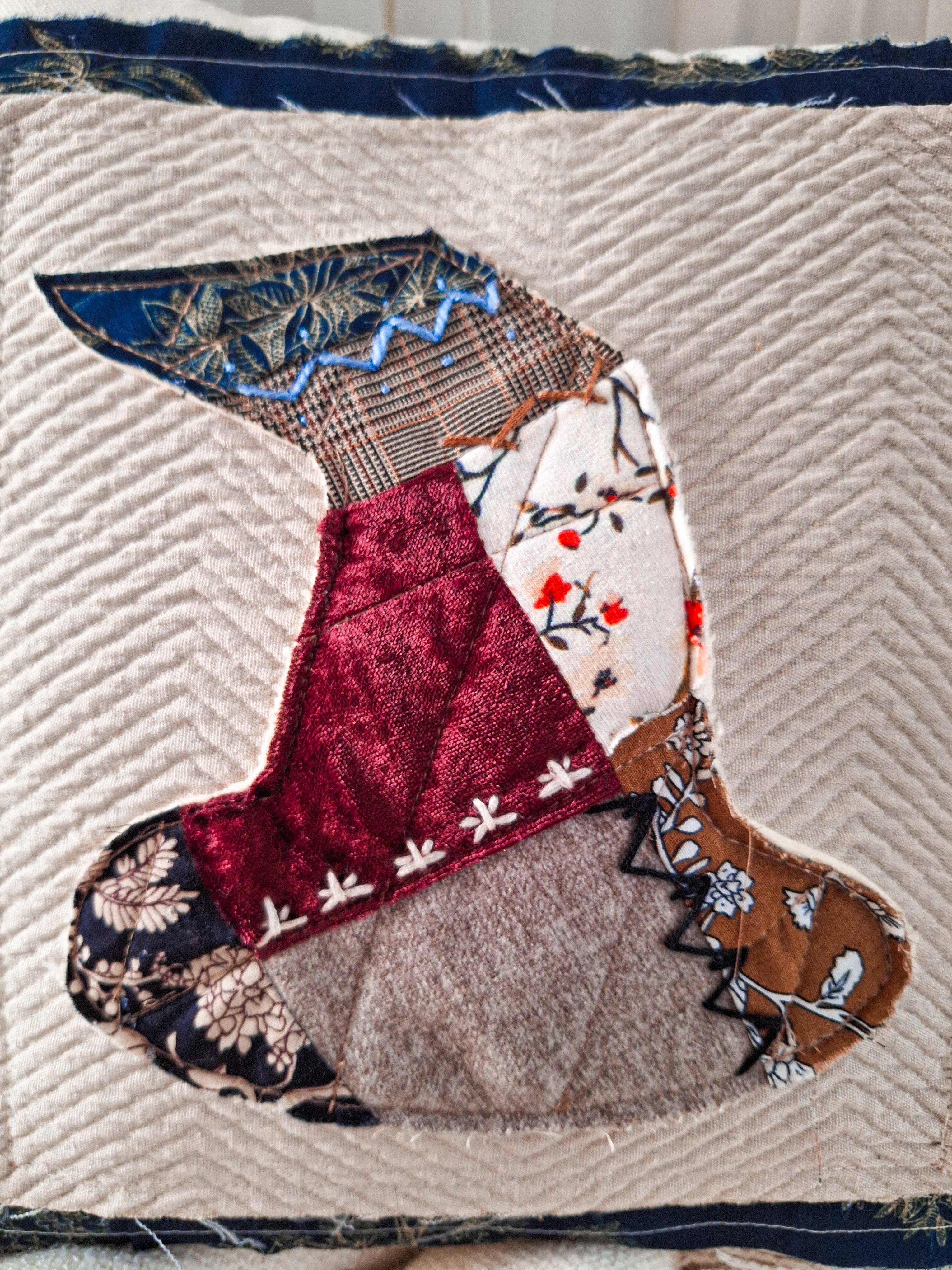 Coussin Chapeau de Sorcière 🧙Patchwork