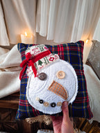 Coussin Bonhomme de Neige Noël ⛄🎅