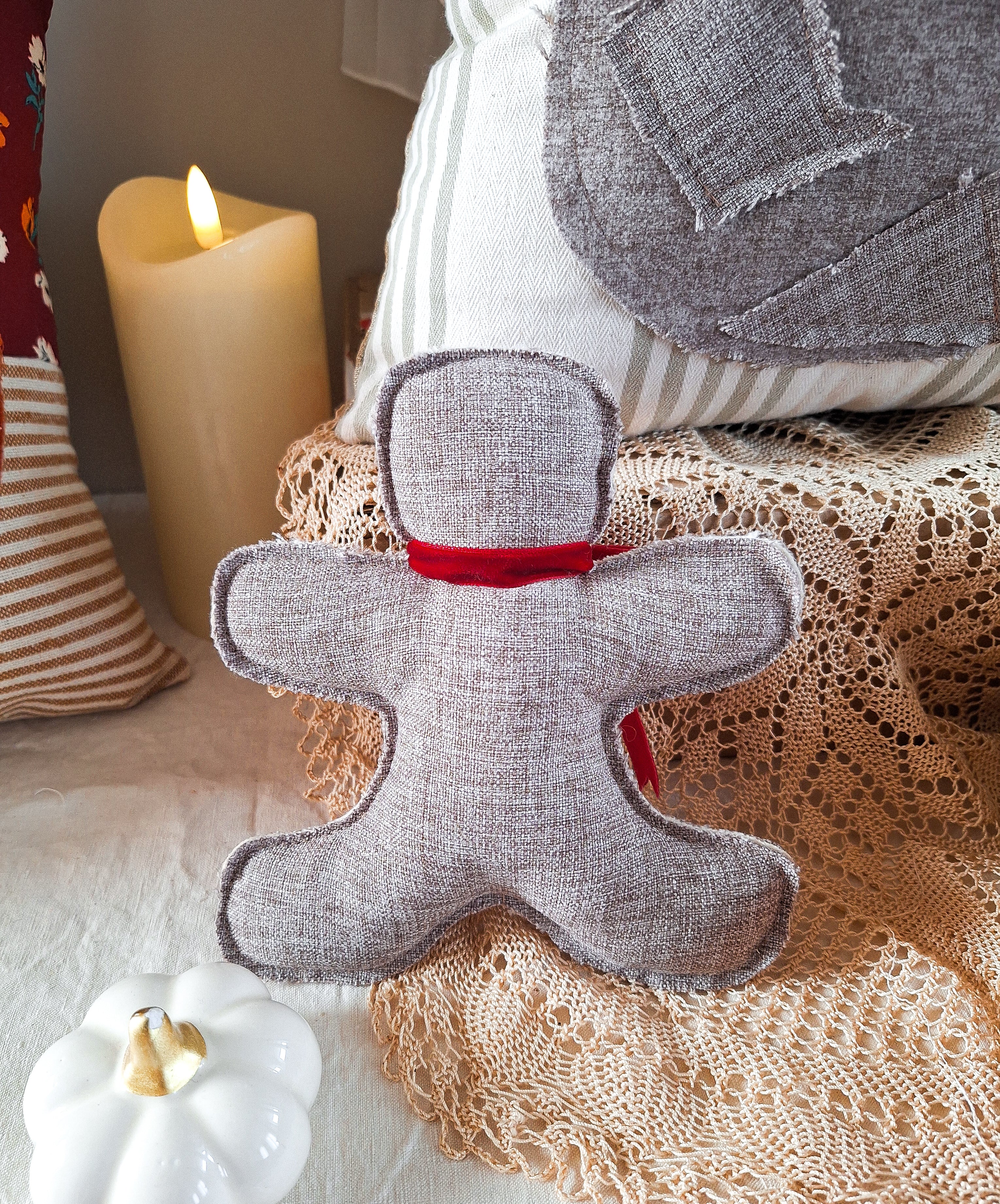 Petit Coussin Gingerbread Man 🍬