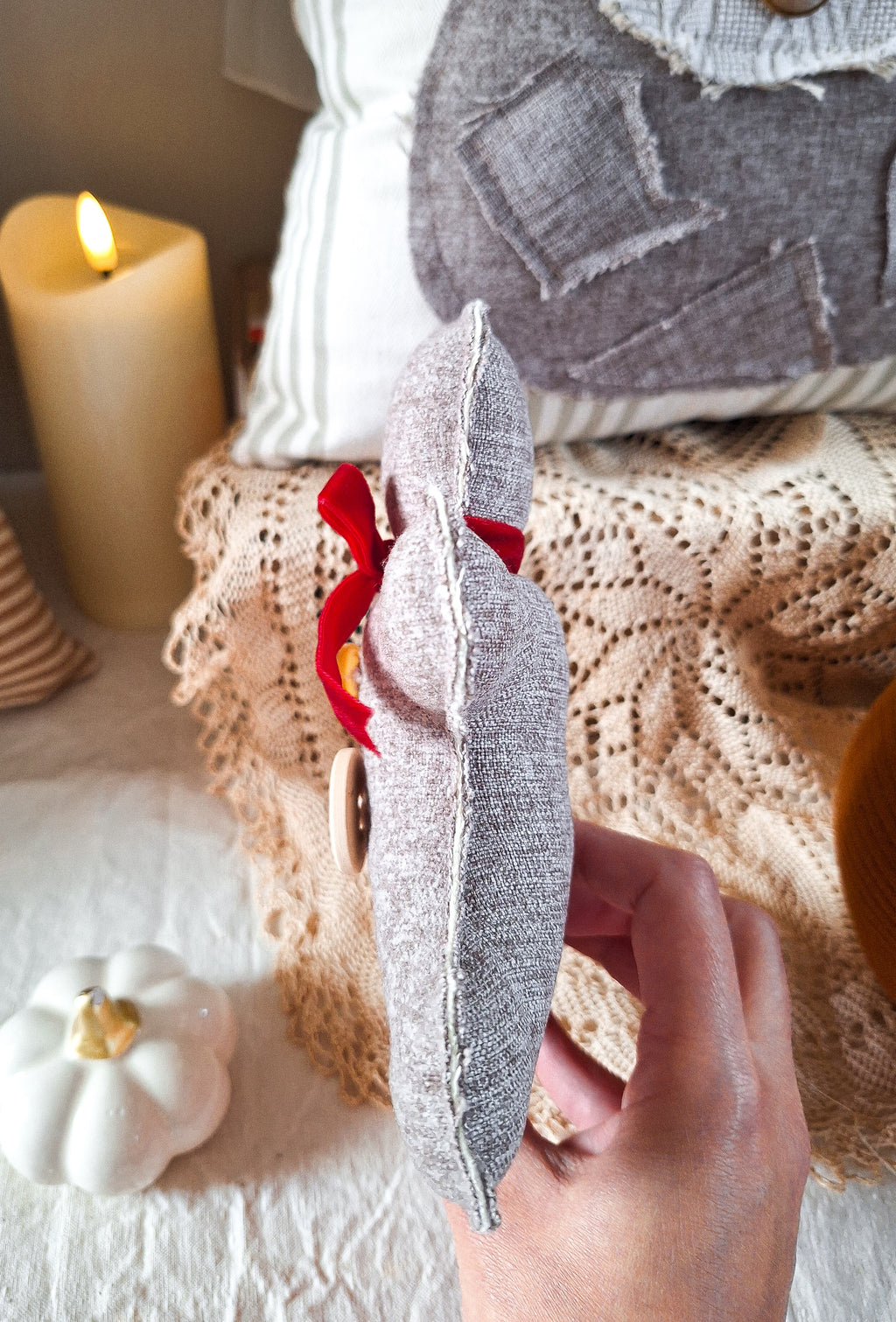 Petit Coussin Gingerbread Man 🍬