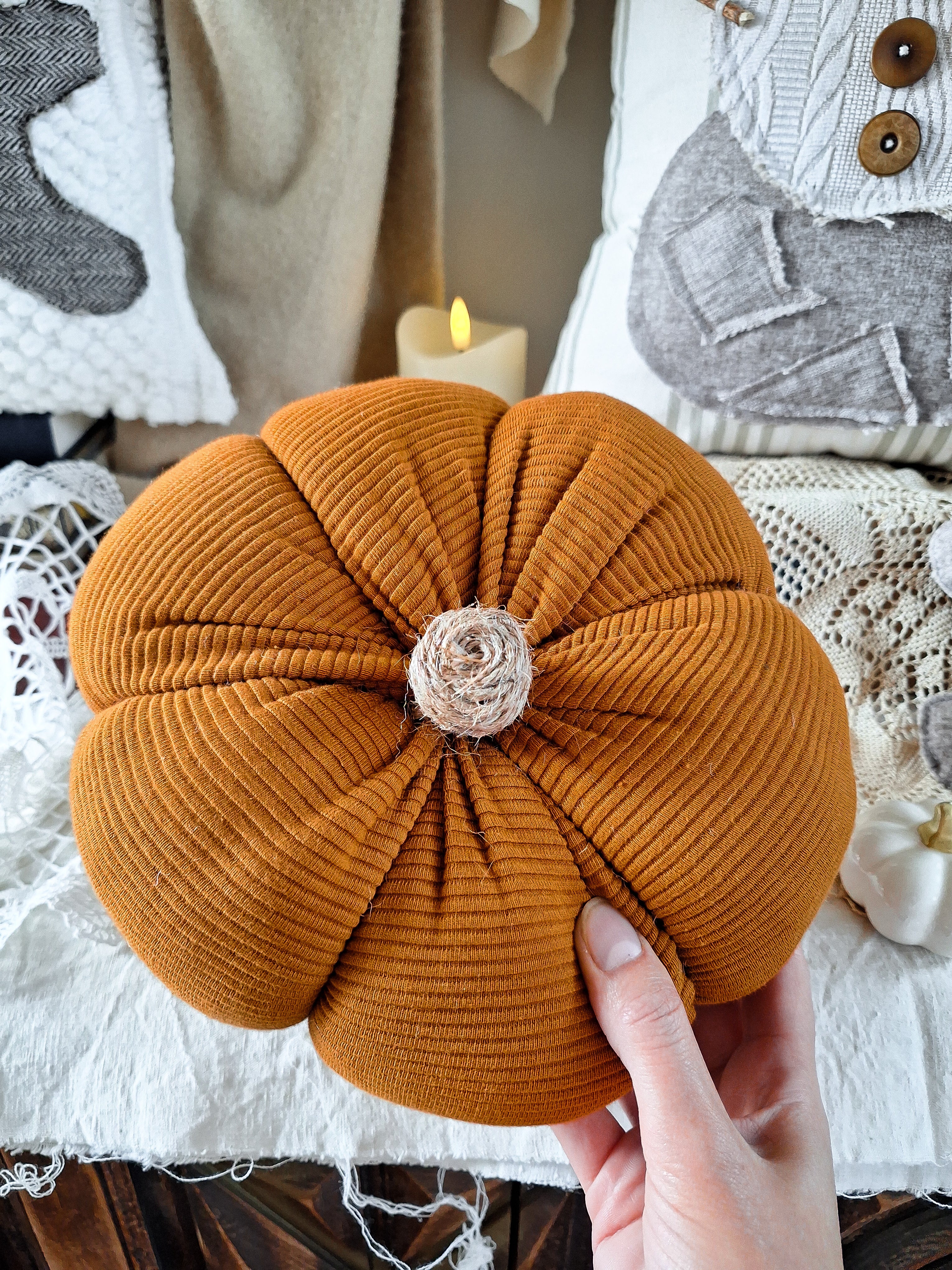 Coussin Citrouille 🎃