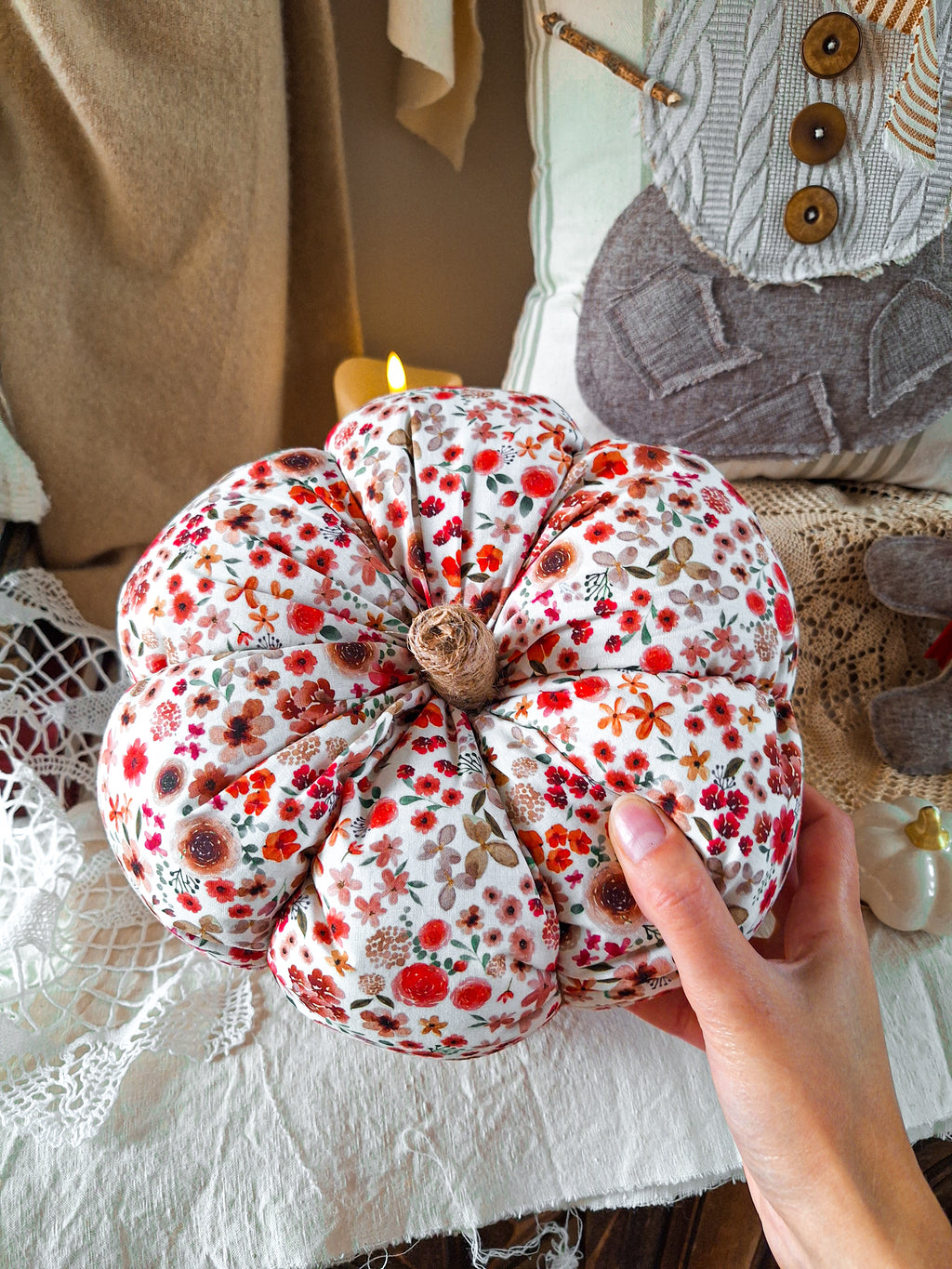 Coussin Citrouille 🎃