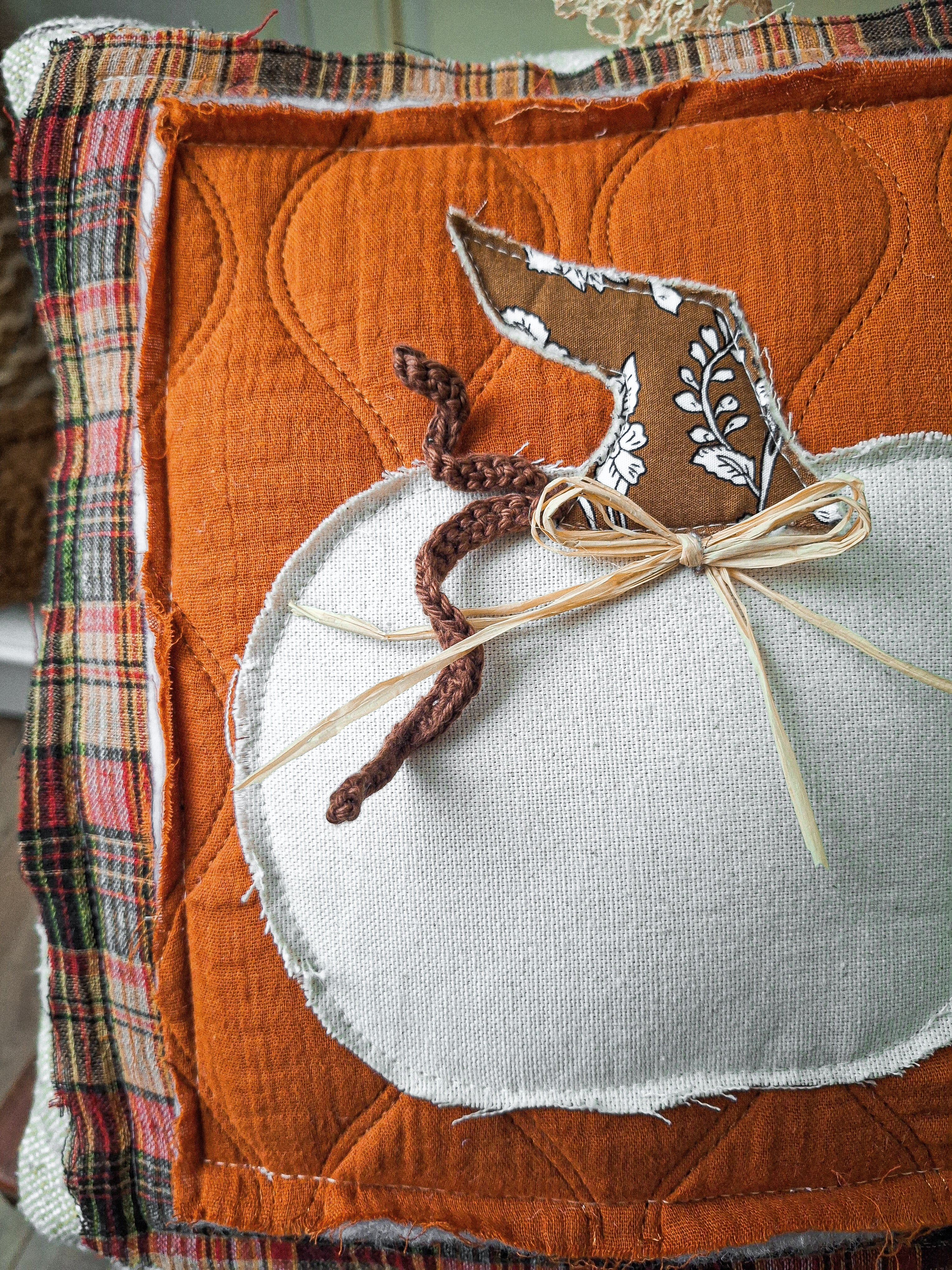 Coussin Citrouille 🎃 Automne