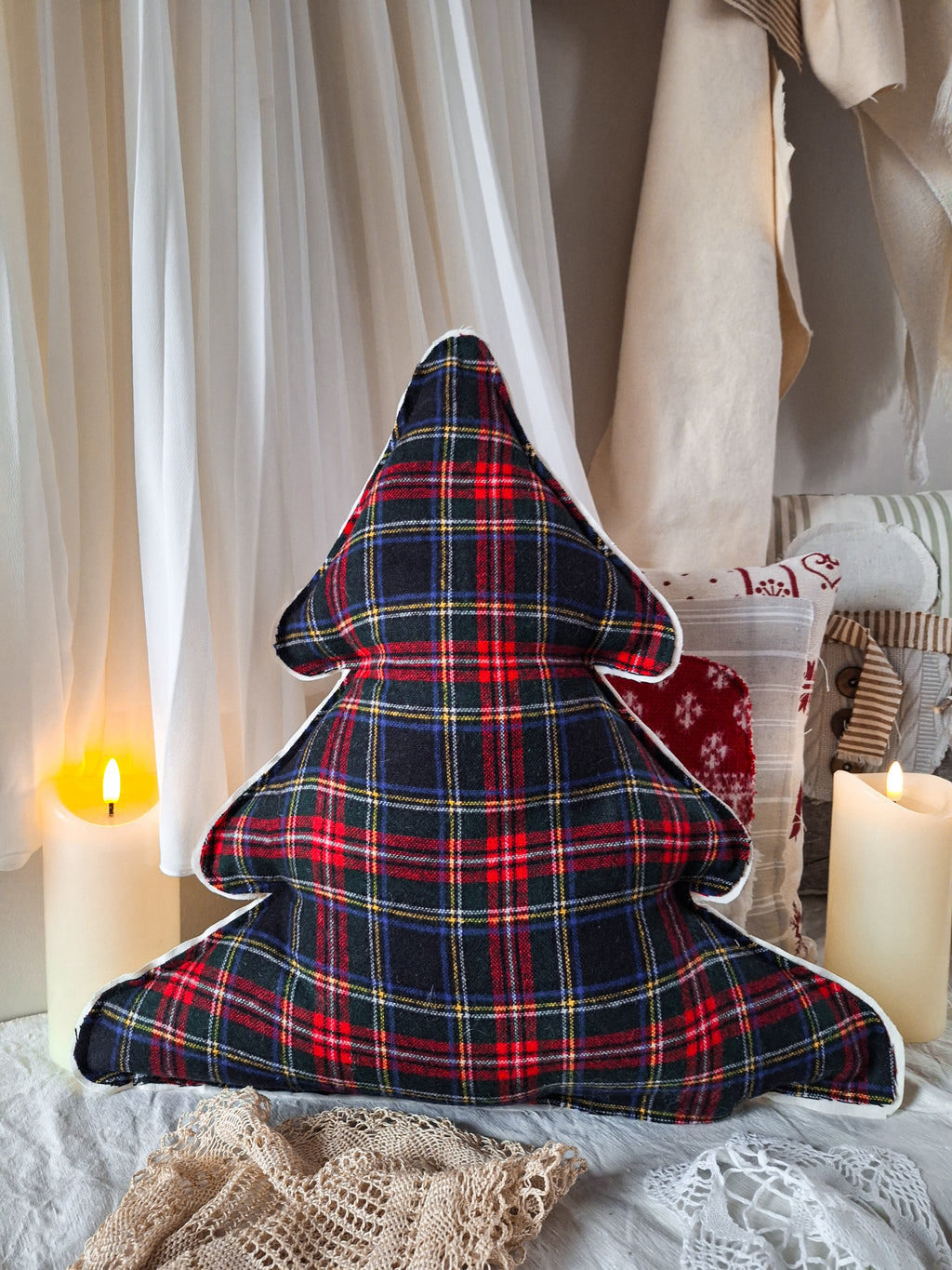 Coussin Sapin de Noël 🎄