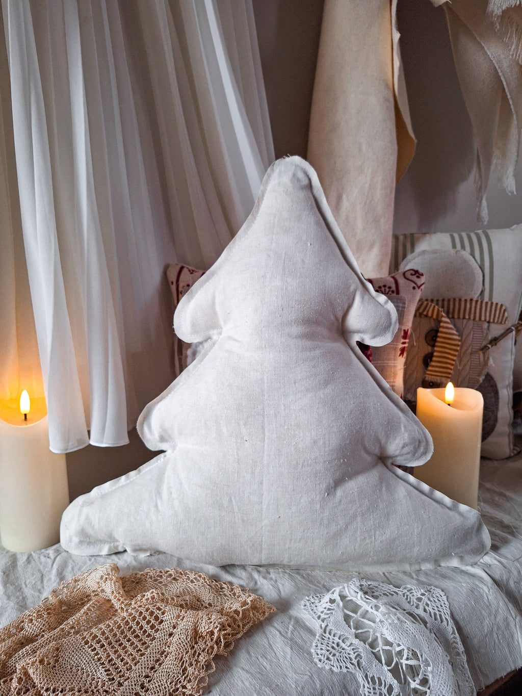 Coussin Sapin de Noël 🎄