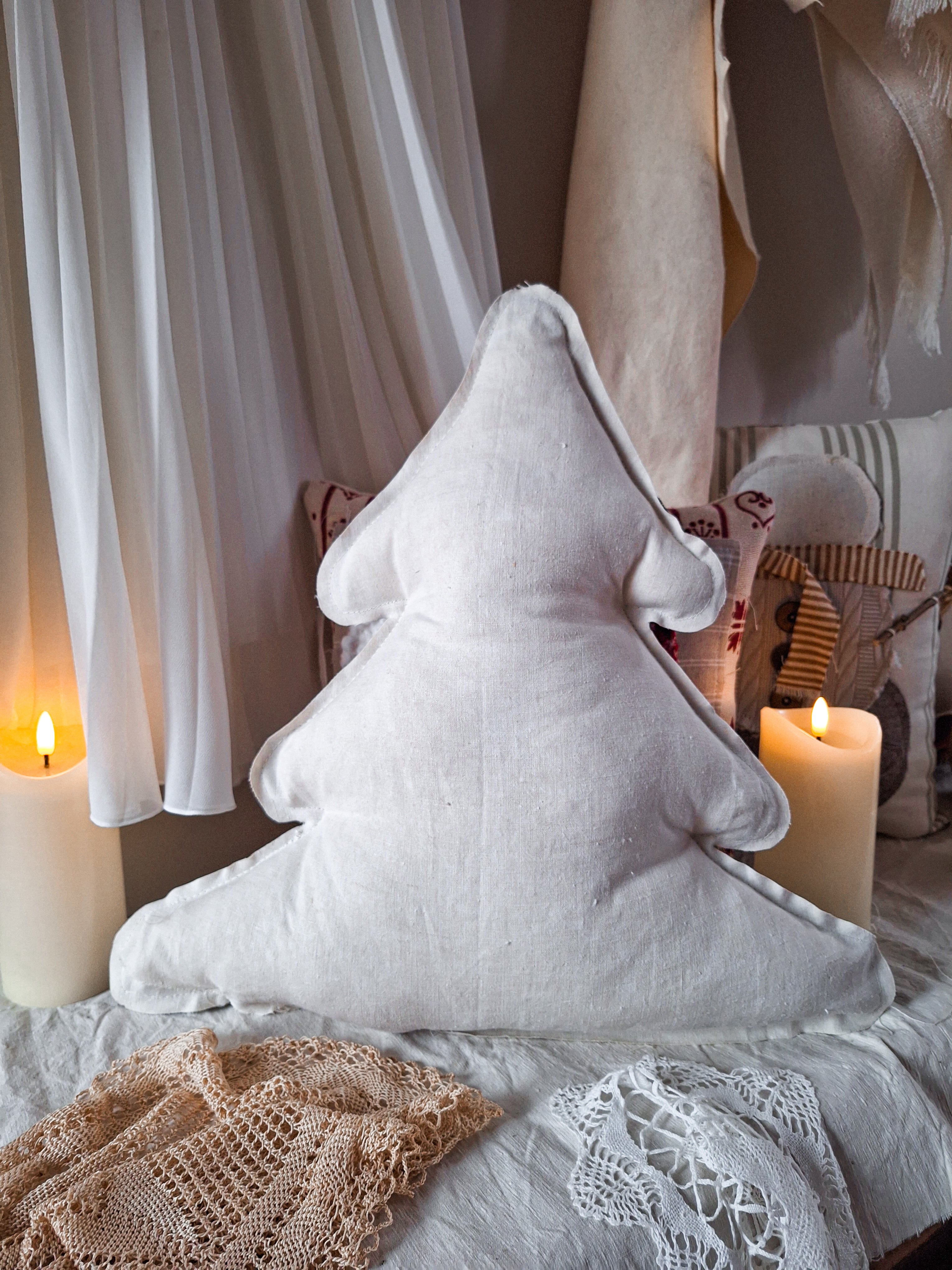 Coussin Sapin de Noël 🎄