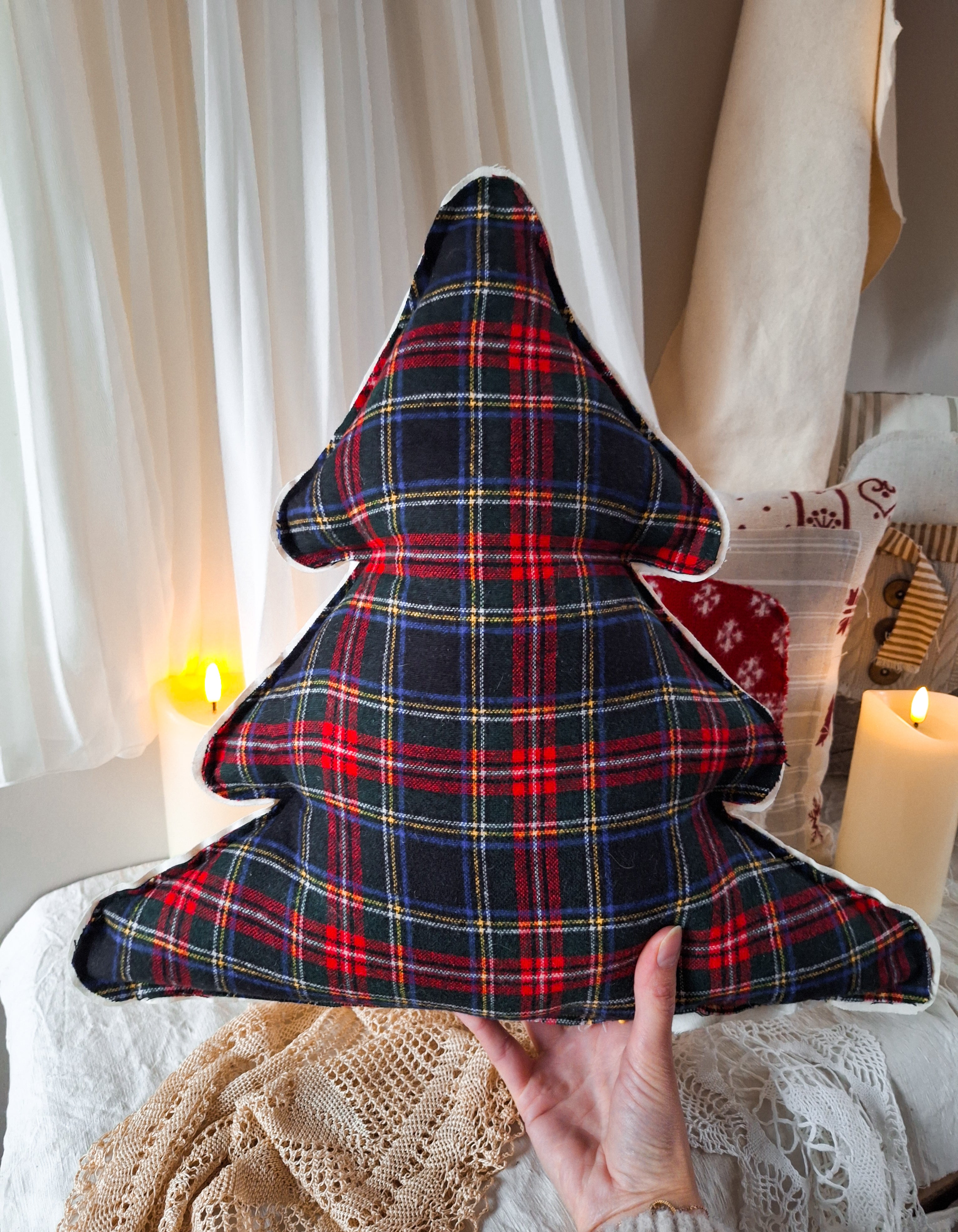 Coussin Sapin de Noël 🎄