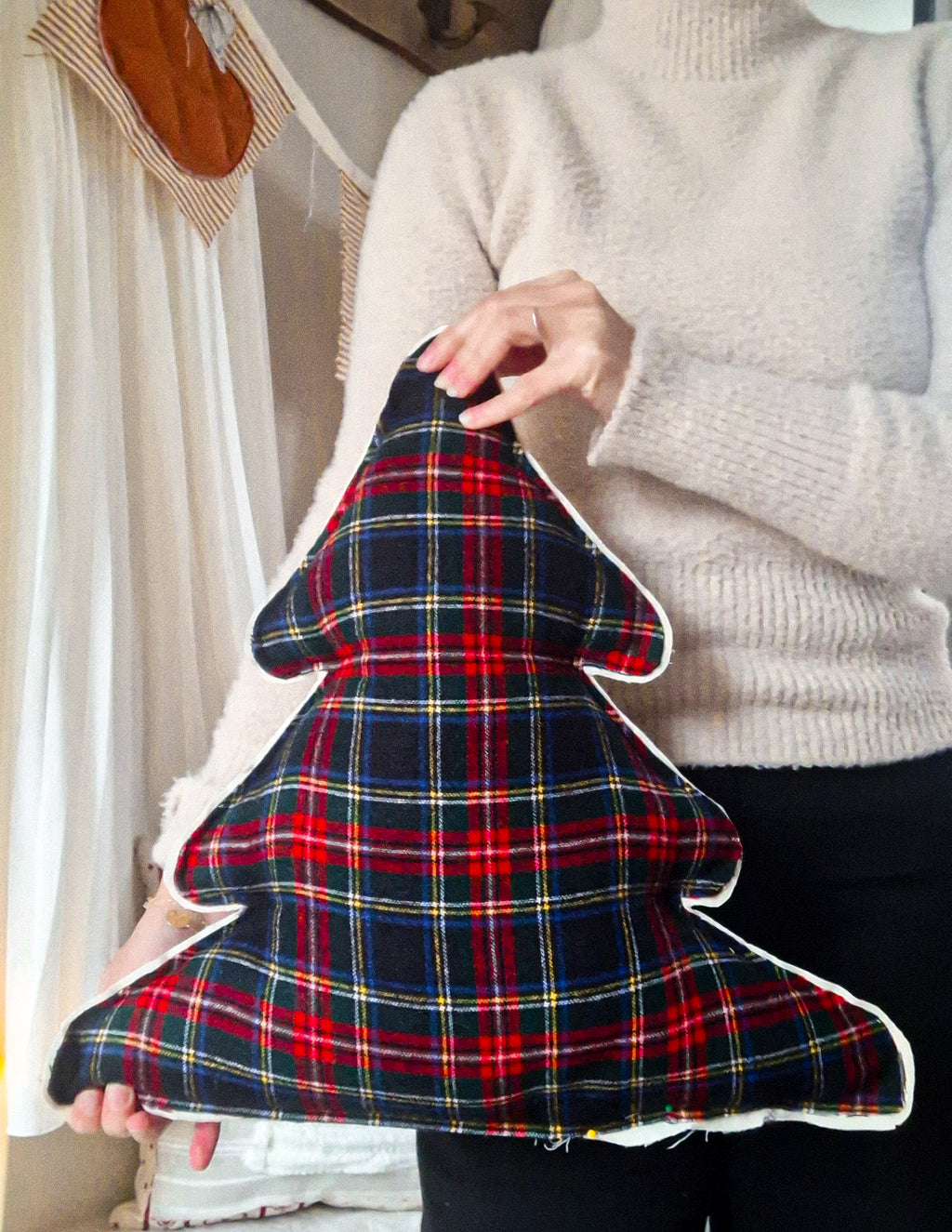 Coussin Sapin de Noël 🎄