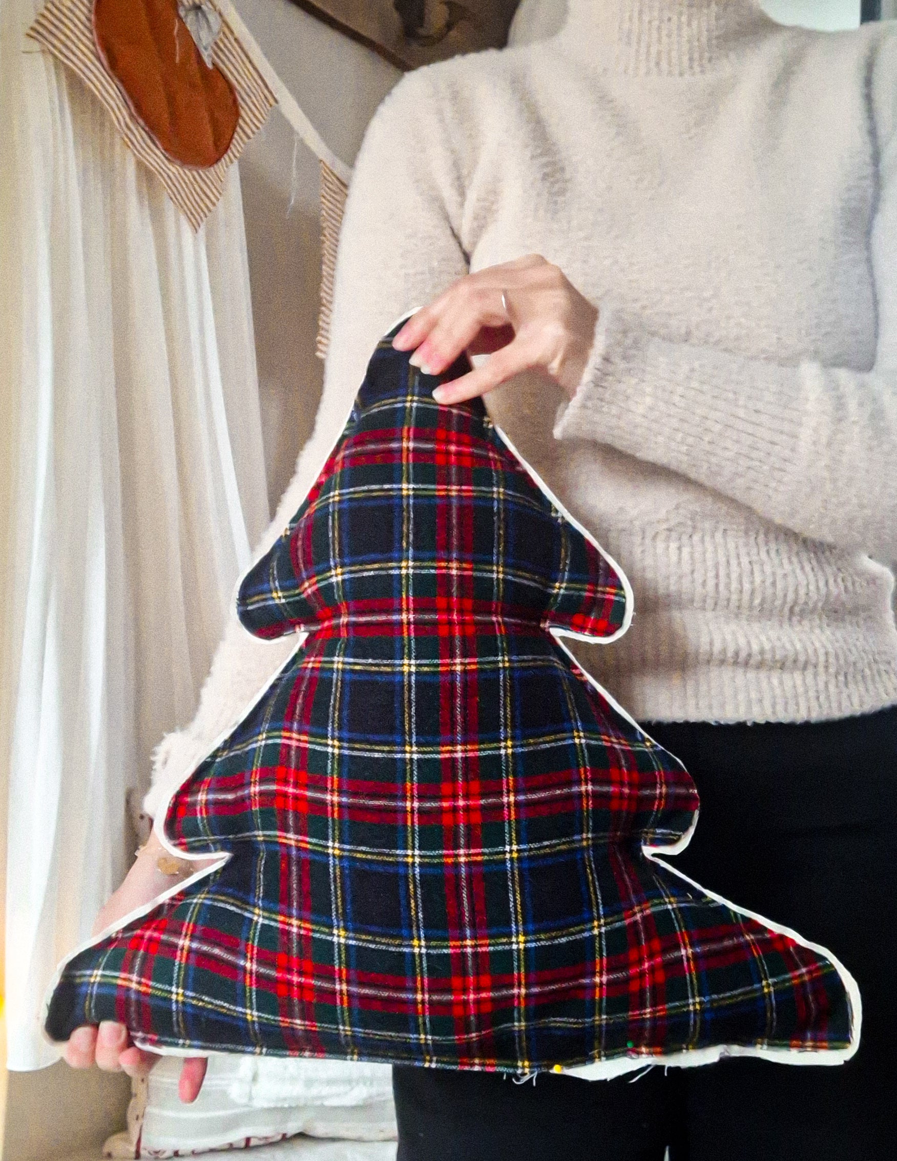 Coussin Sapin de Noël 🎄