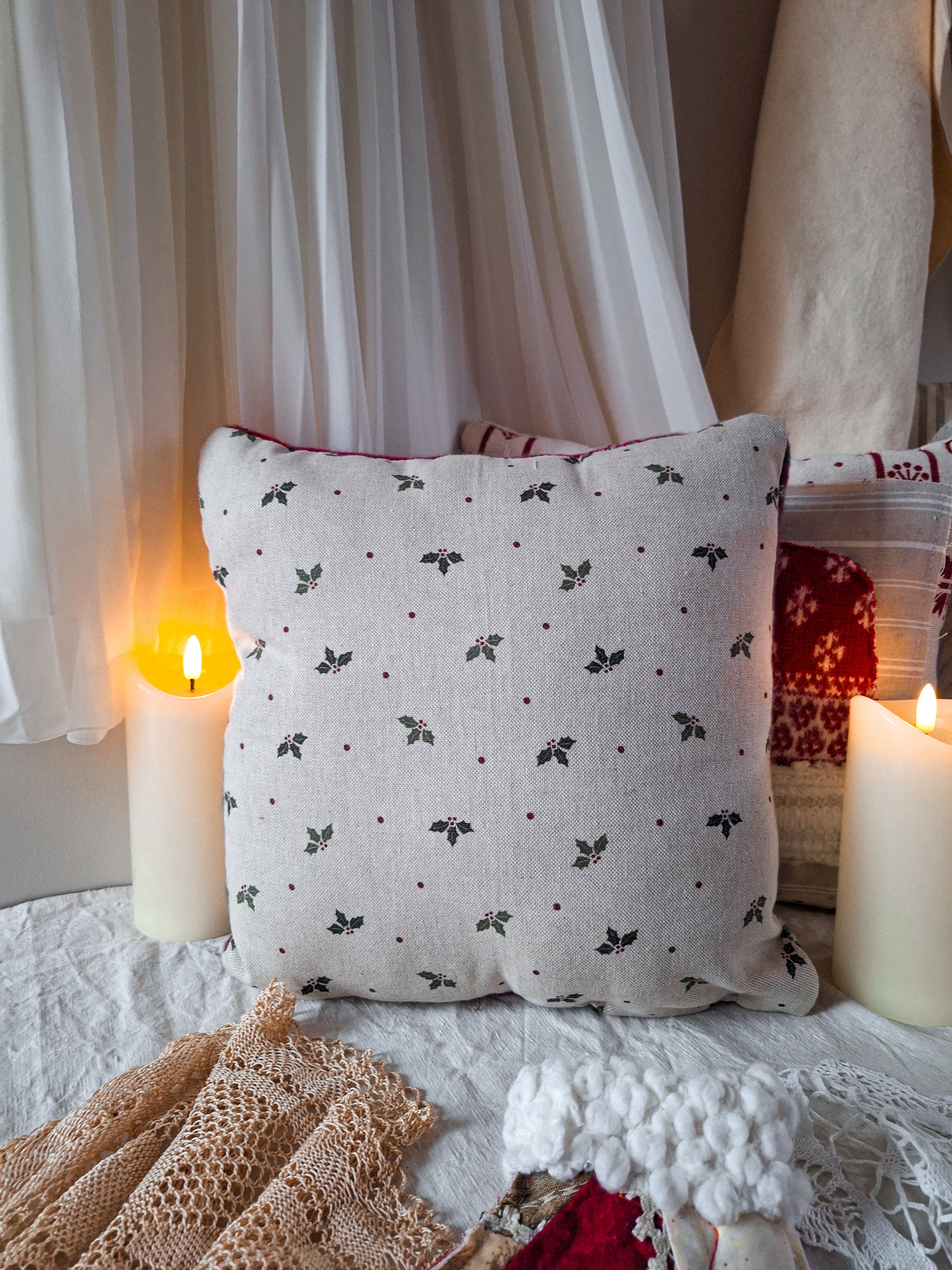 Coussin de Noël avec Sapin🎄