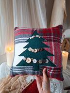 Coussin de Noël avec Sapin🎄